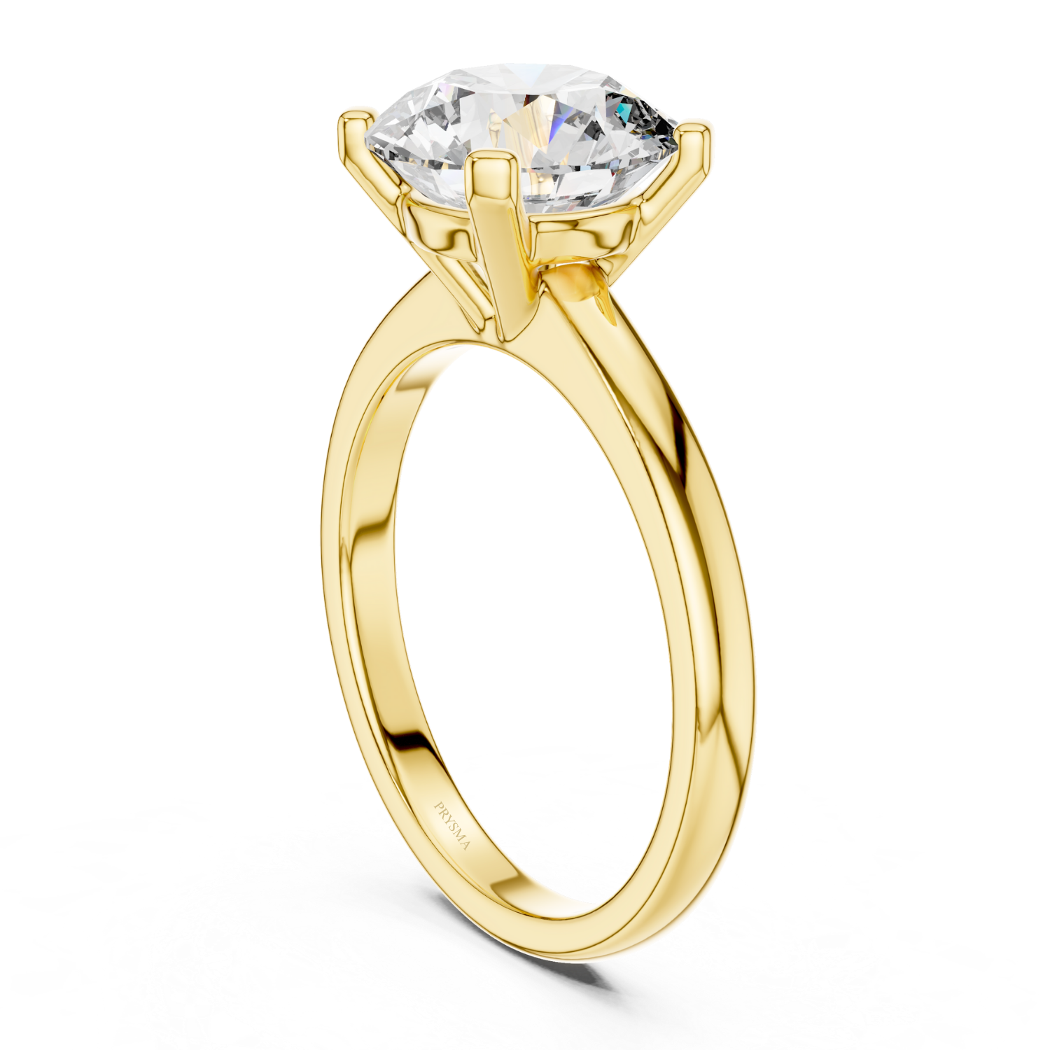 Aurora Solitaire Round Diamond Ring