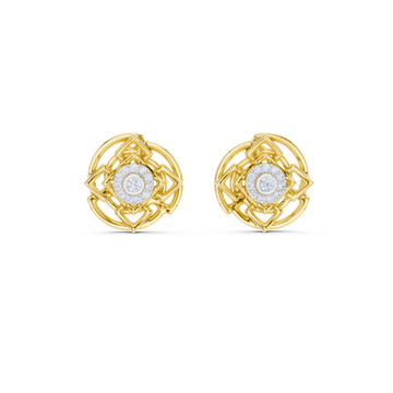Elestial Harmony Diamond Earrings