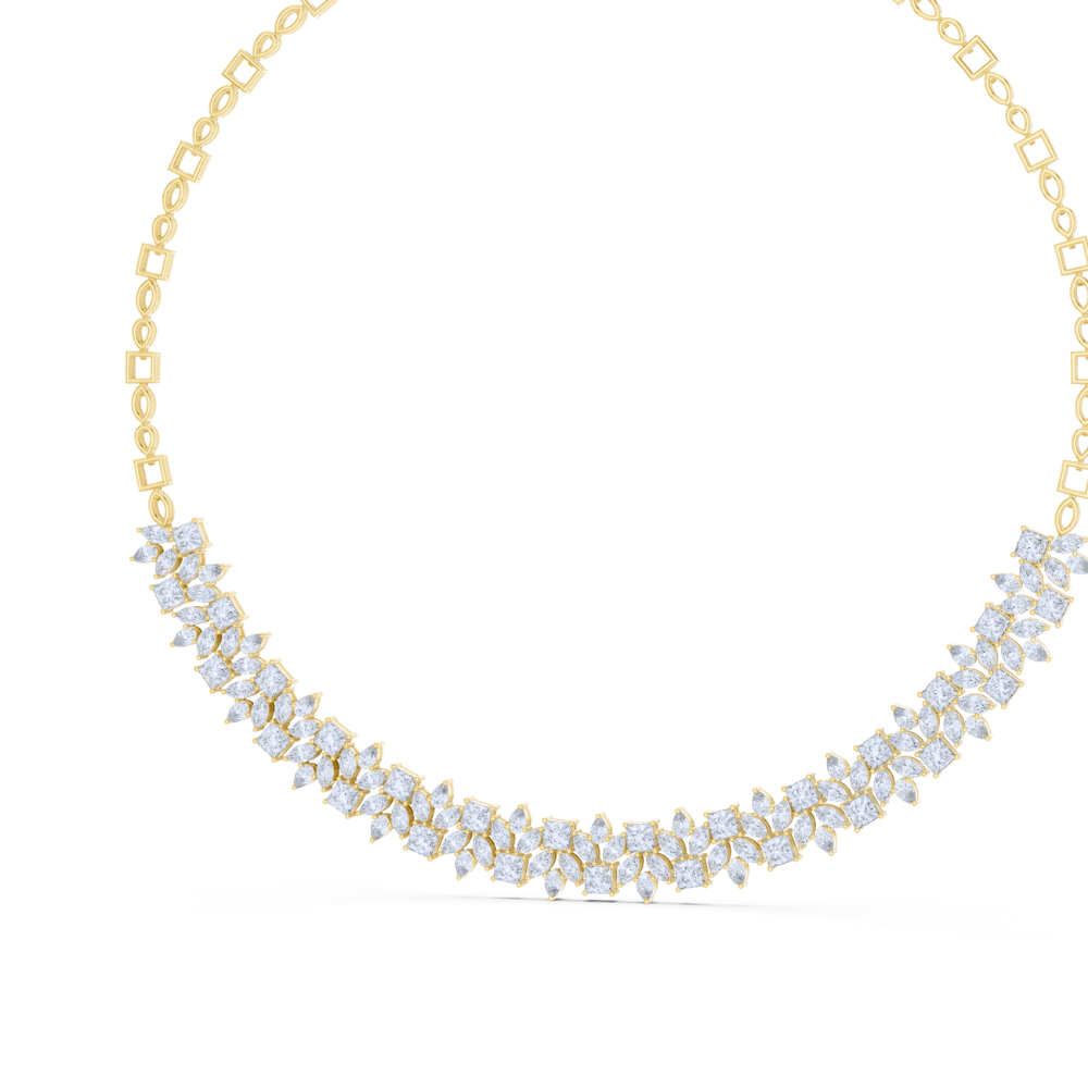 Enchanted Bloom Statement Necklace