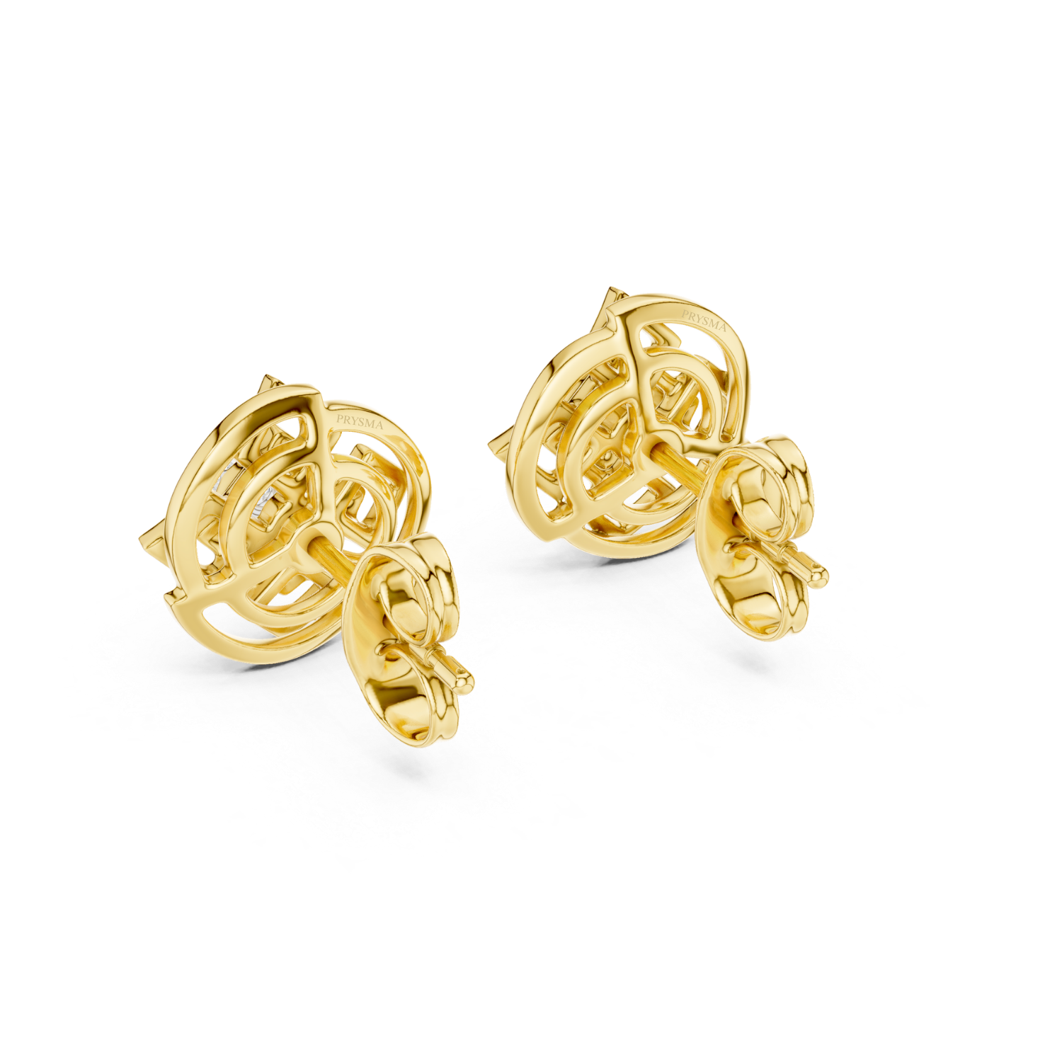Elestial Harmony Diamond Earrings