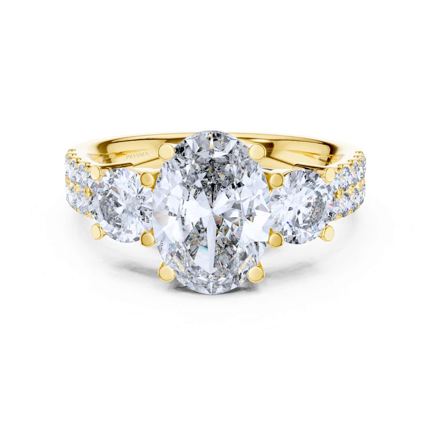 Glimmer Glow Trio Diamond Ring