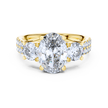 Glimmer Glow Trio Diamond Ring