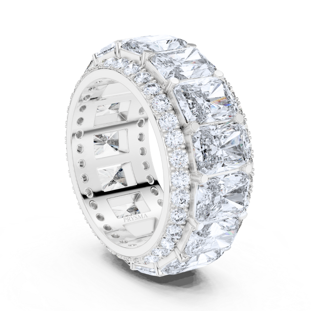 Grandeur Radiant Duo Ring