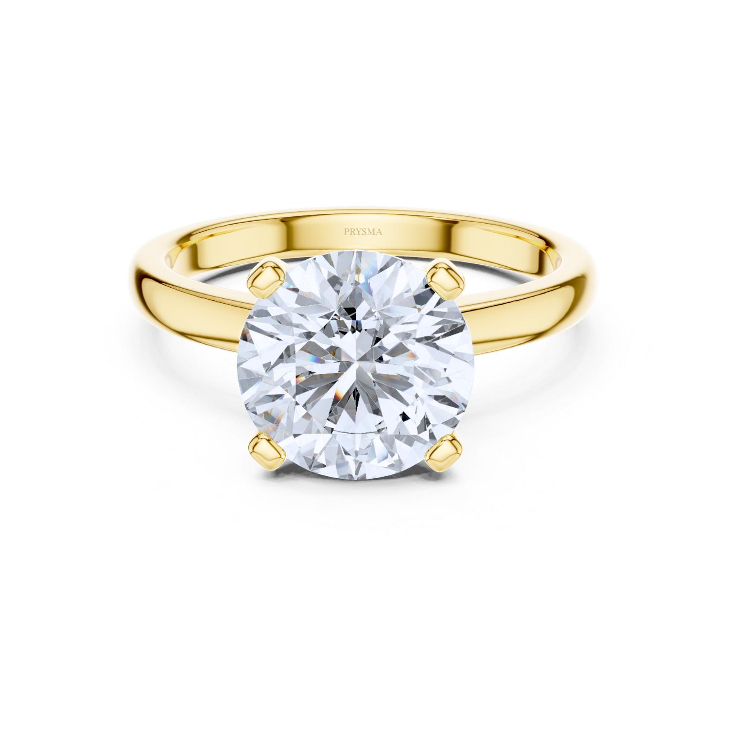 Aurora Solitaire Round Diamond Ring