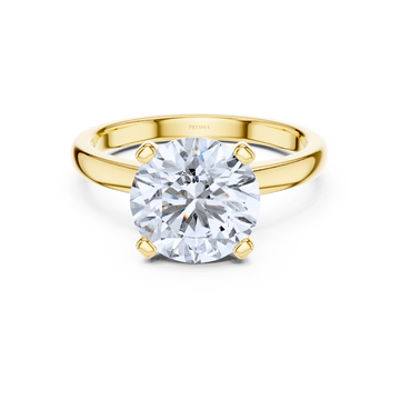Aurora Solitaire Round Diamond Ring