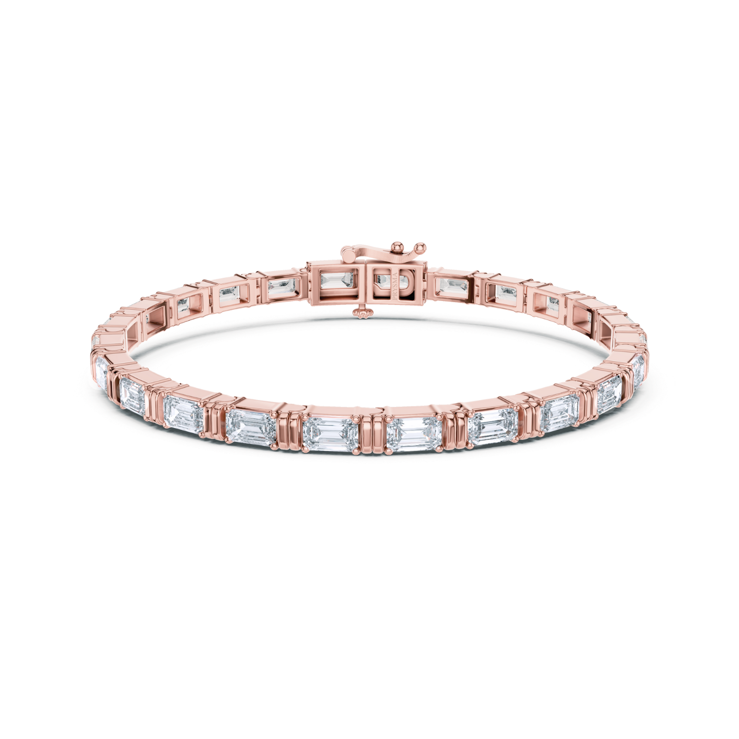 Emerald Diamond Tennis Bracelet