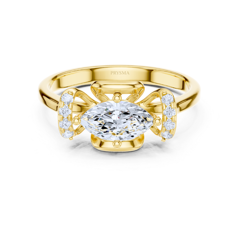 Marquise Radiance Embrace Ring