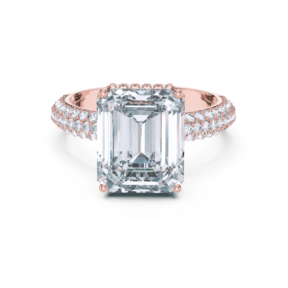 Lumiera Grandeur Emerald Ring