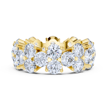 Celestial Cluster Eternity Ring