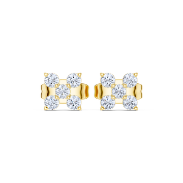 Classic Quad Sparkle Studs
