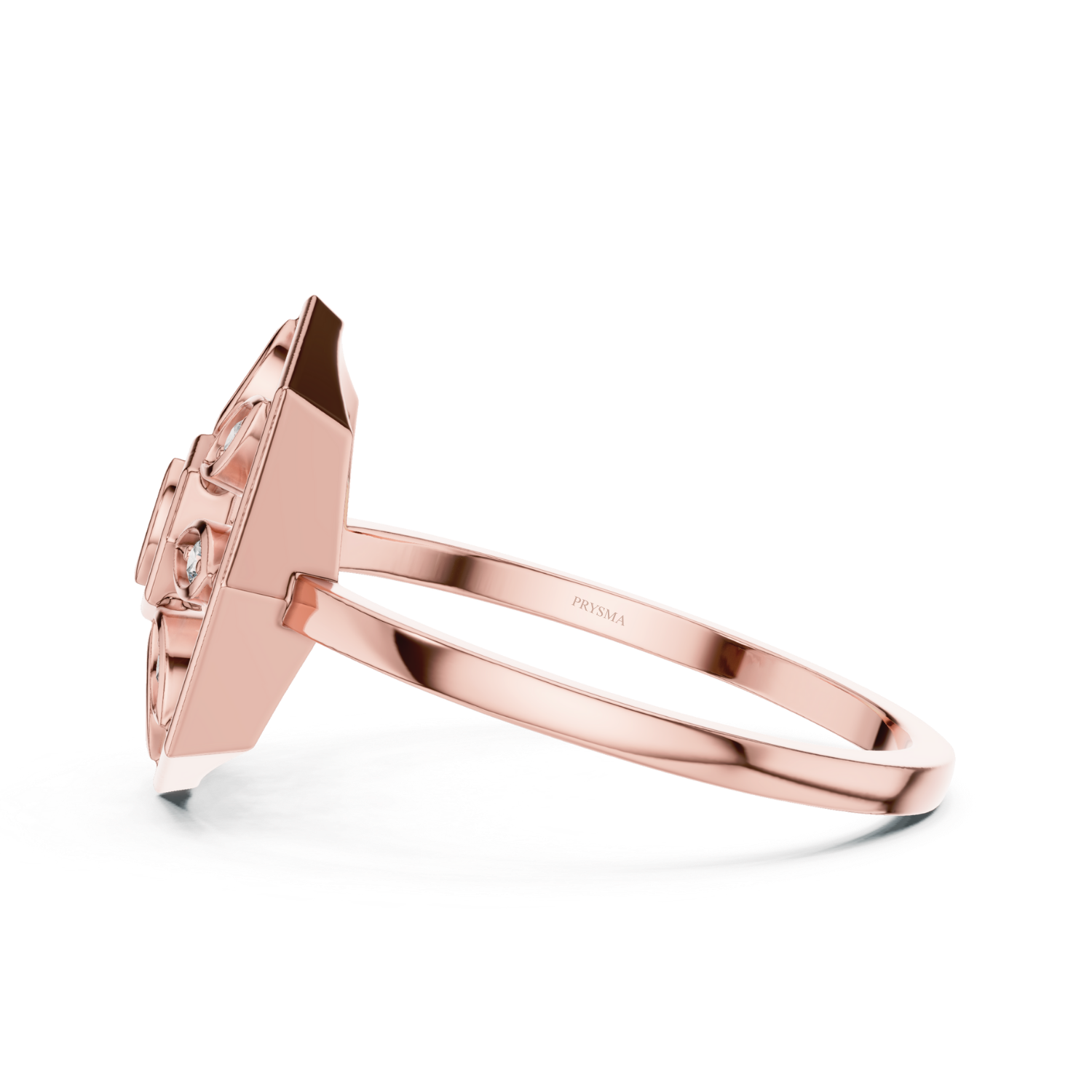 Blossom Radiant Diamond Ring