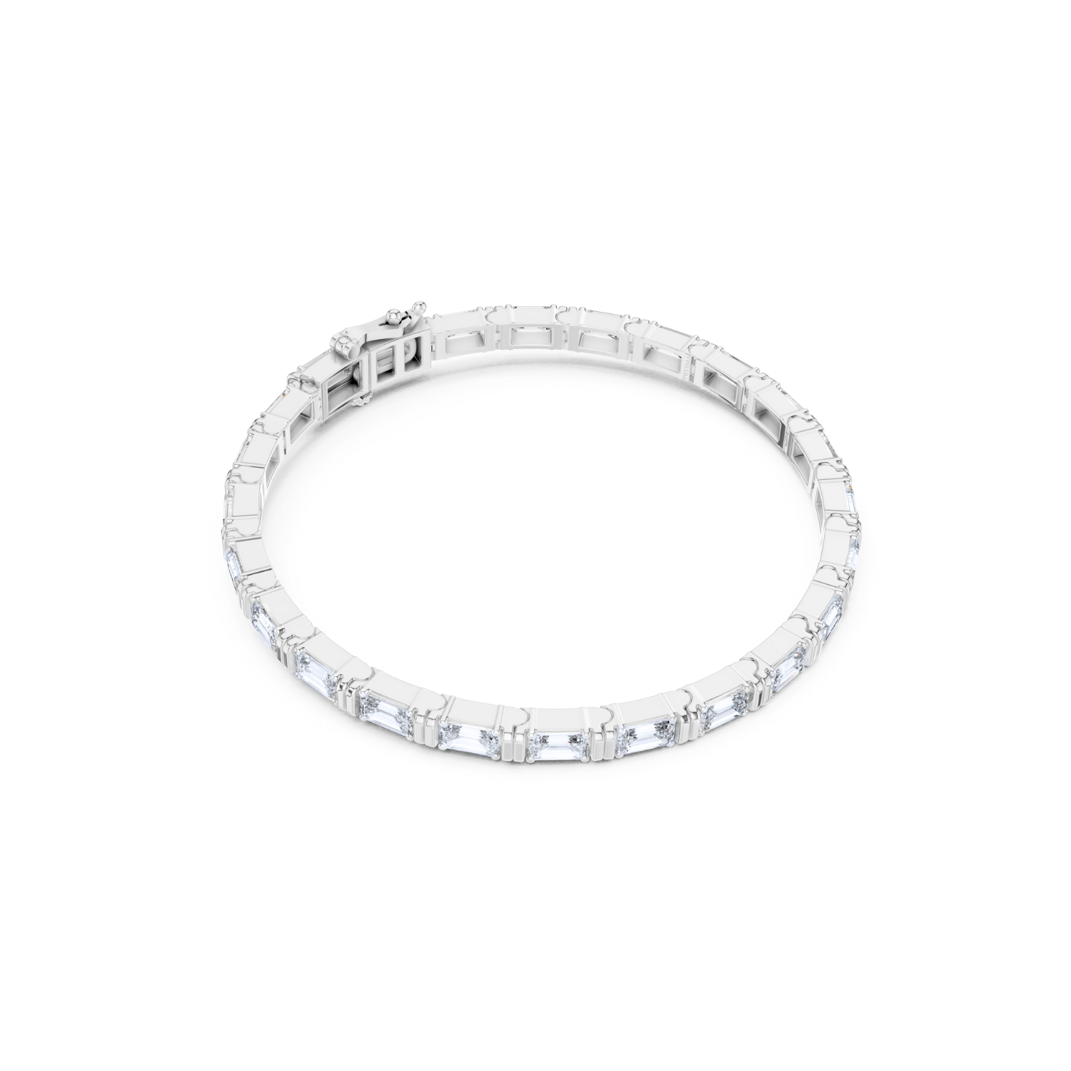 Emerald Diamond Tennis Bracelet