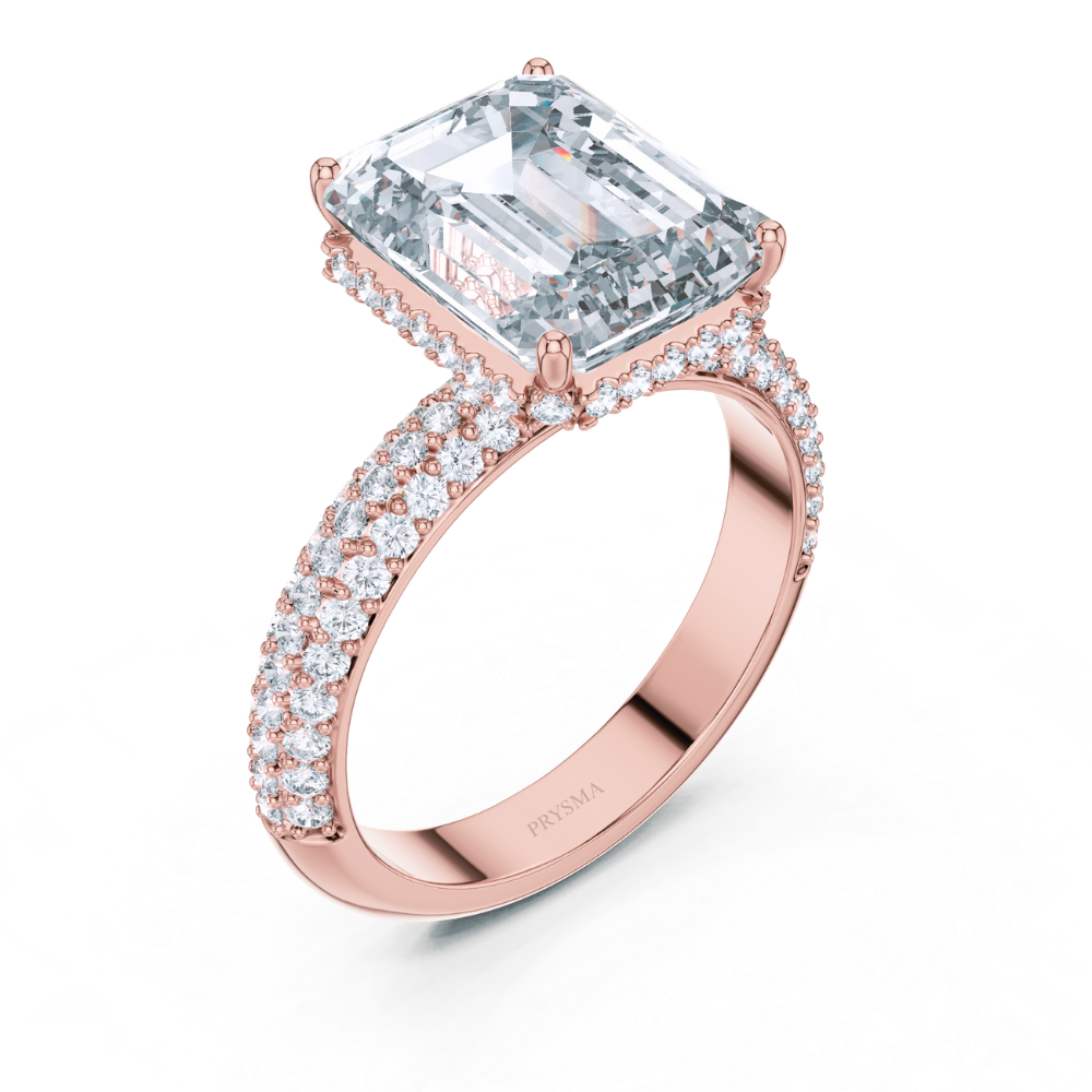 Lumiera Grandeur Emerald Ring