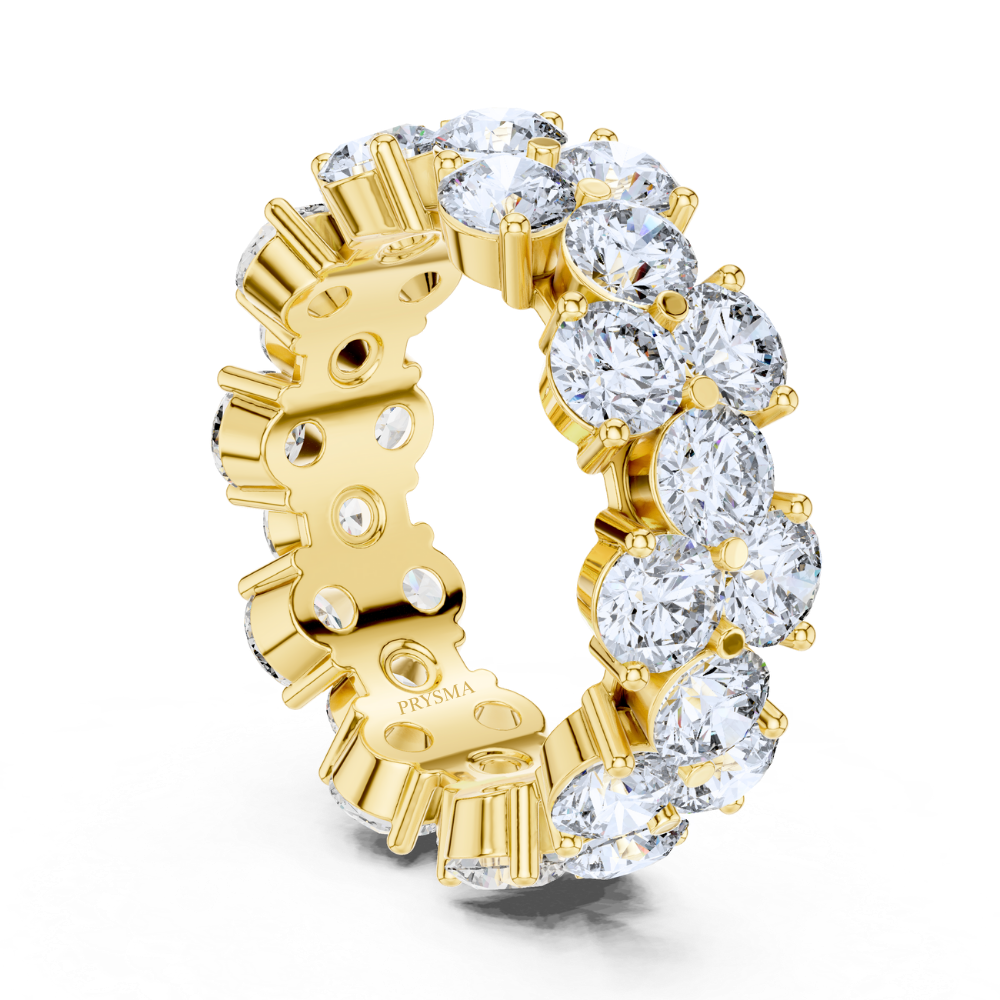Celestial Cluster Eternity Ring
