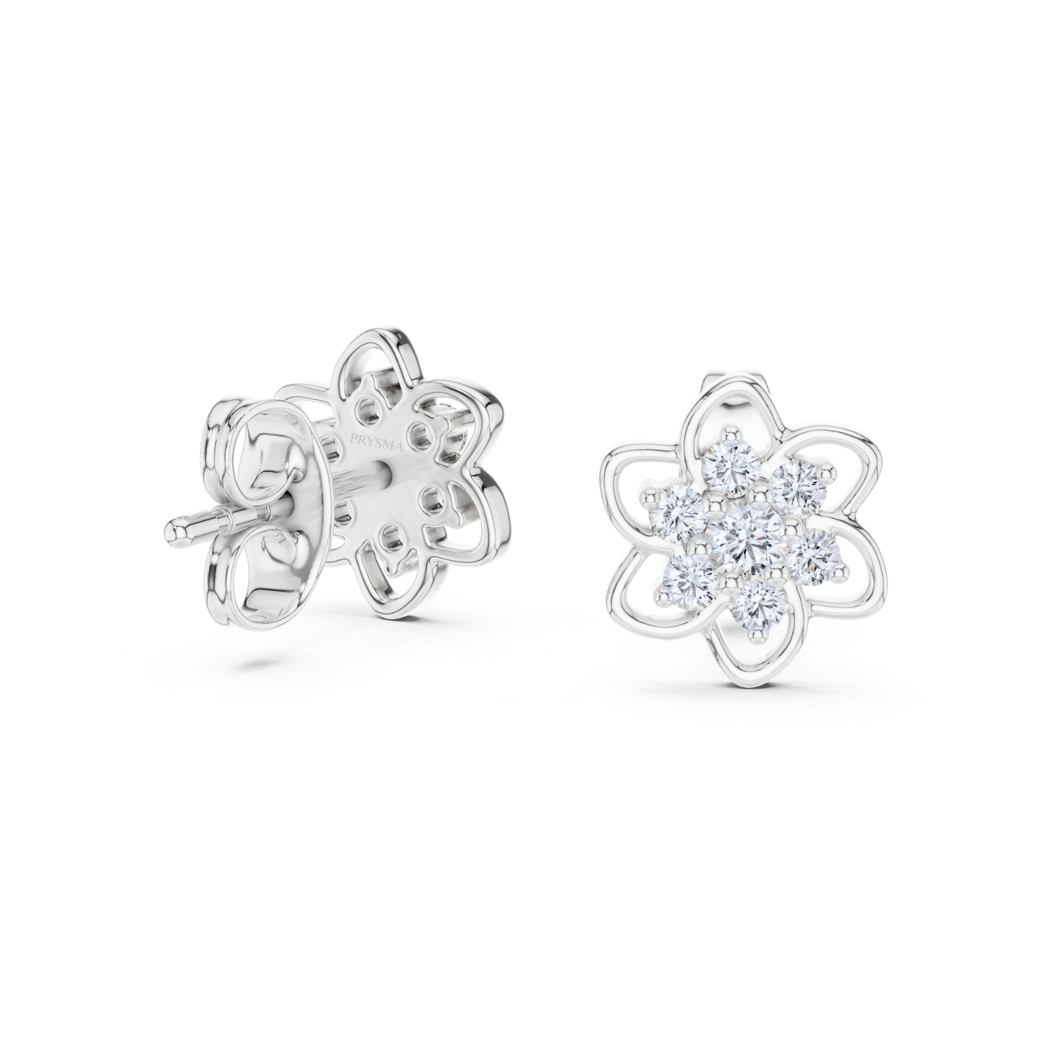 Blossom Brilliance Diamond Earrings