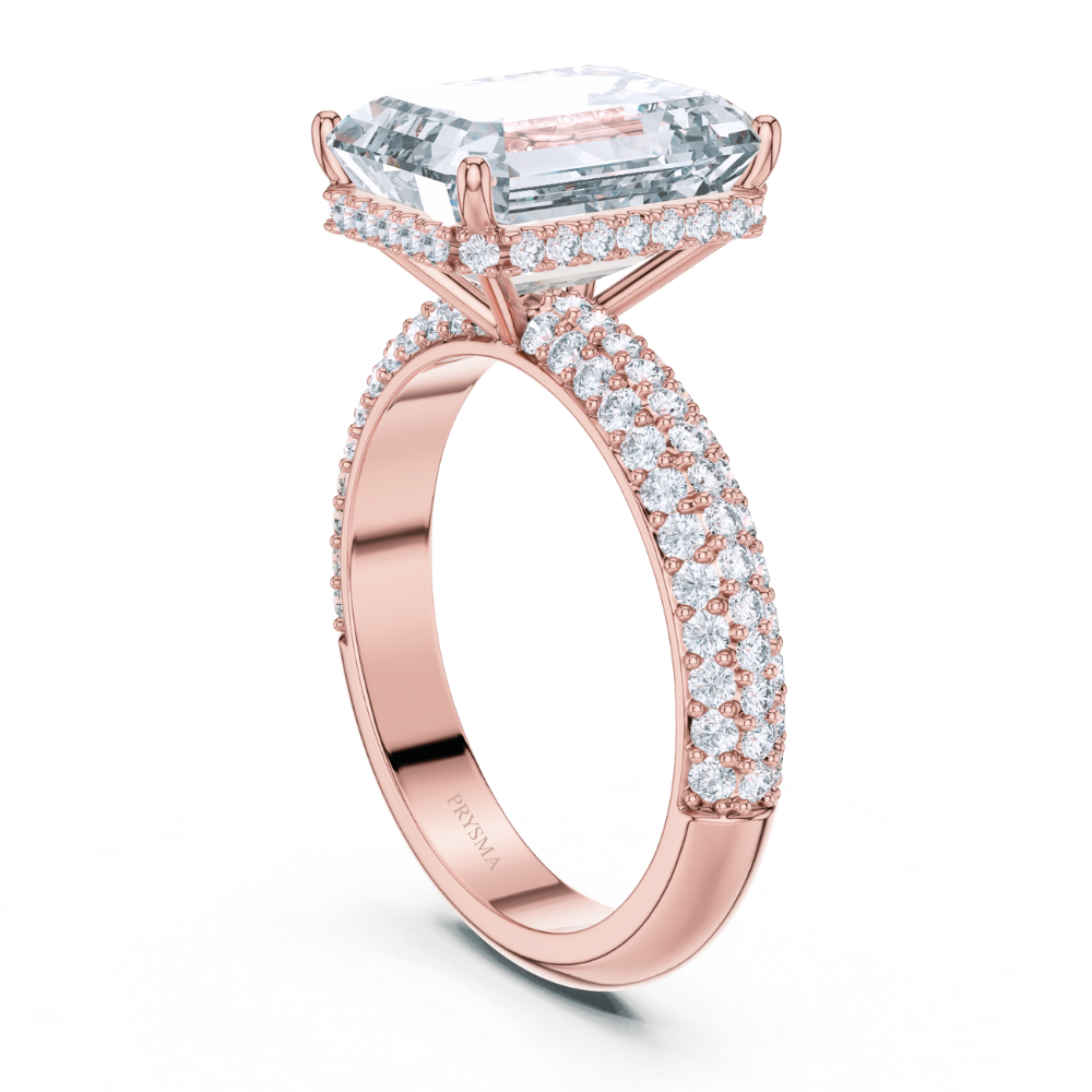 Lumiera Grandeur Emerald Ring