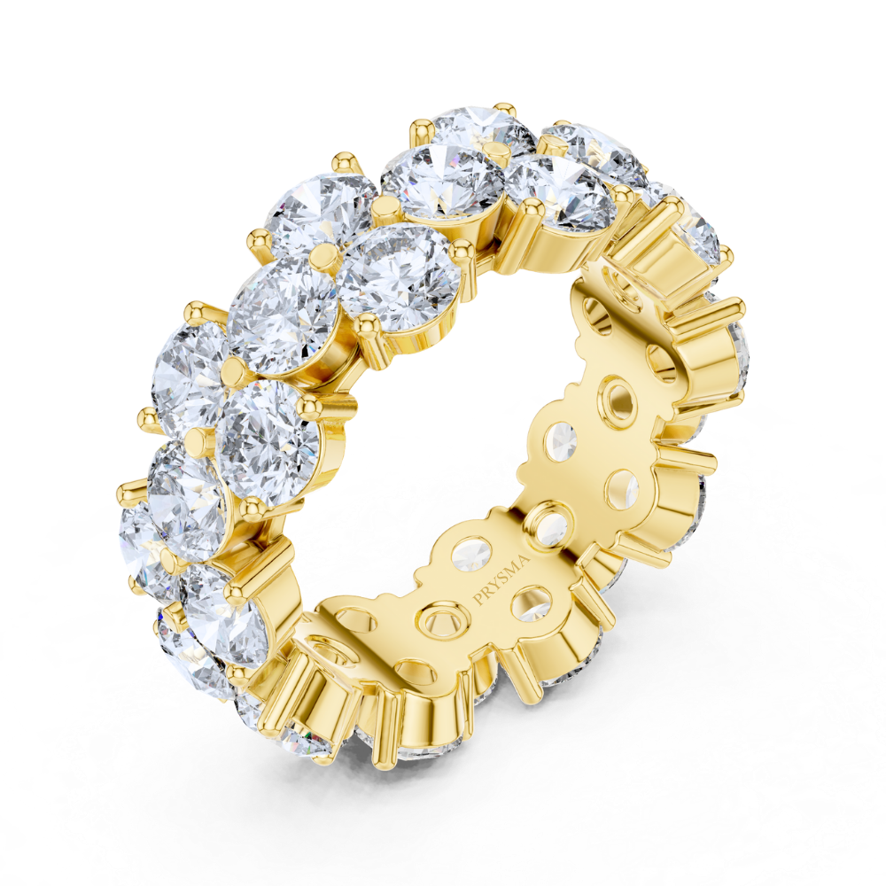 Celestial Cluster Eternity Ring