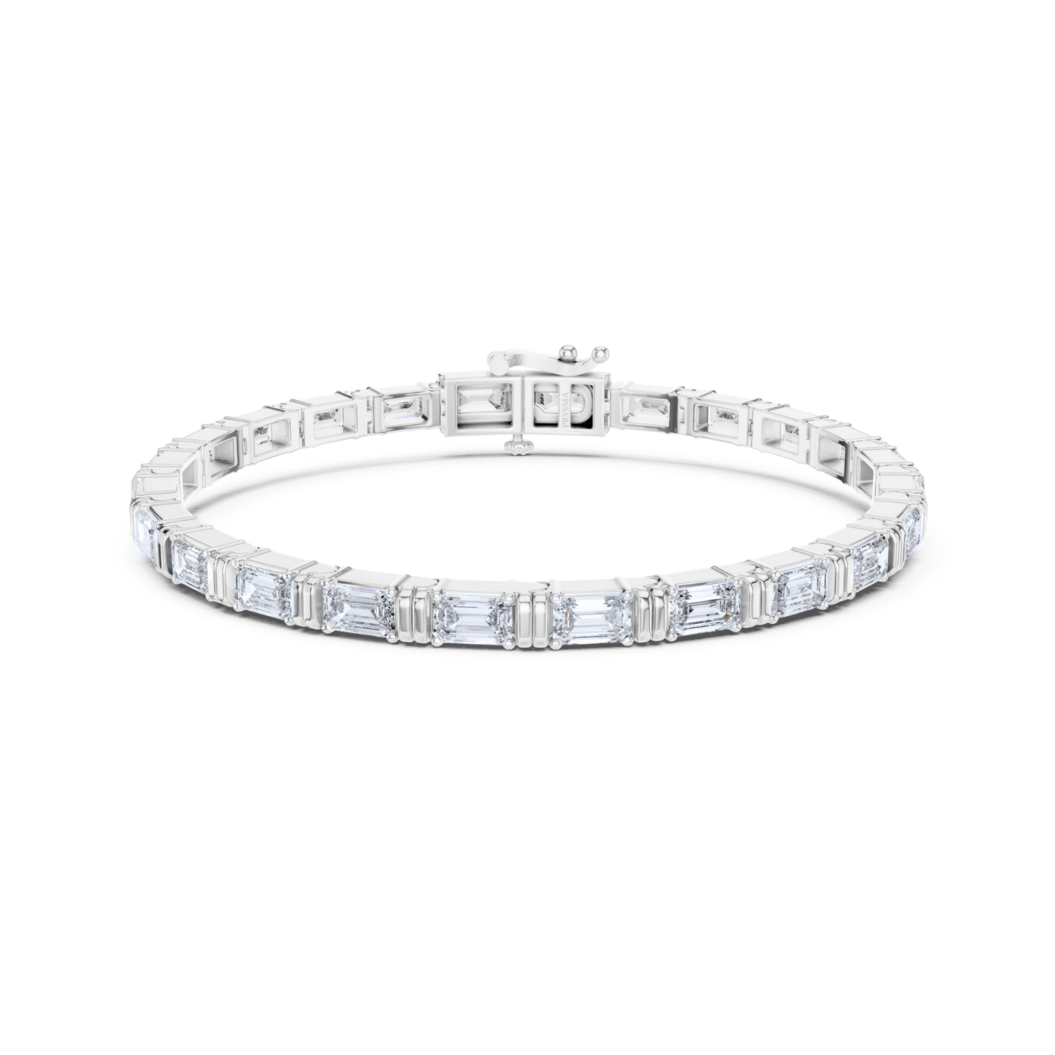 Emerald Diamond Tennis Bracelet