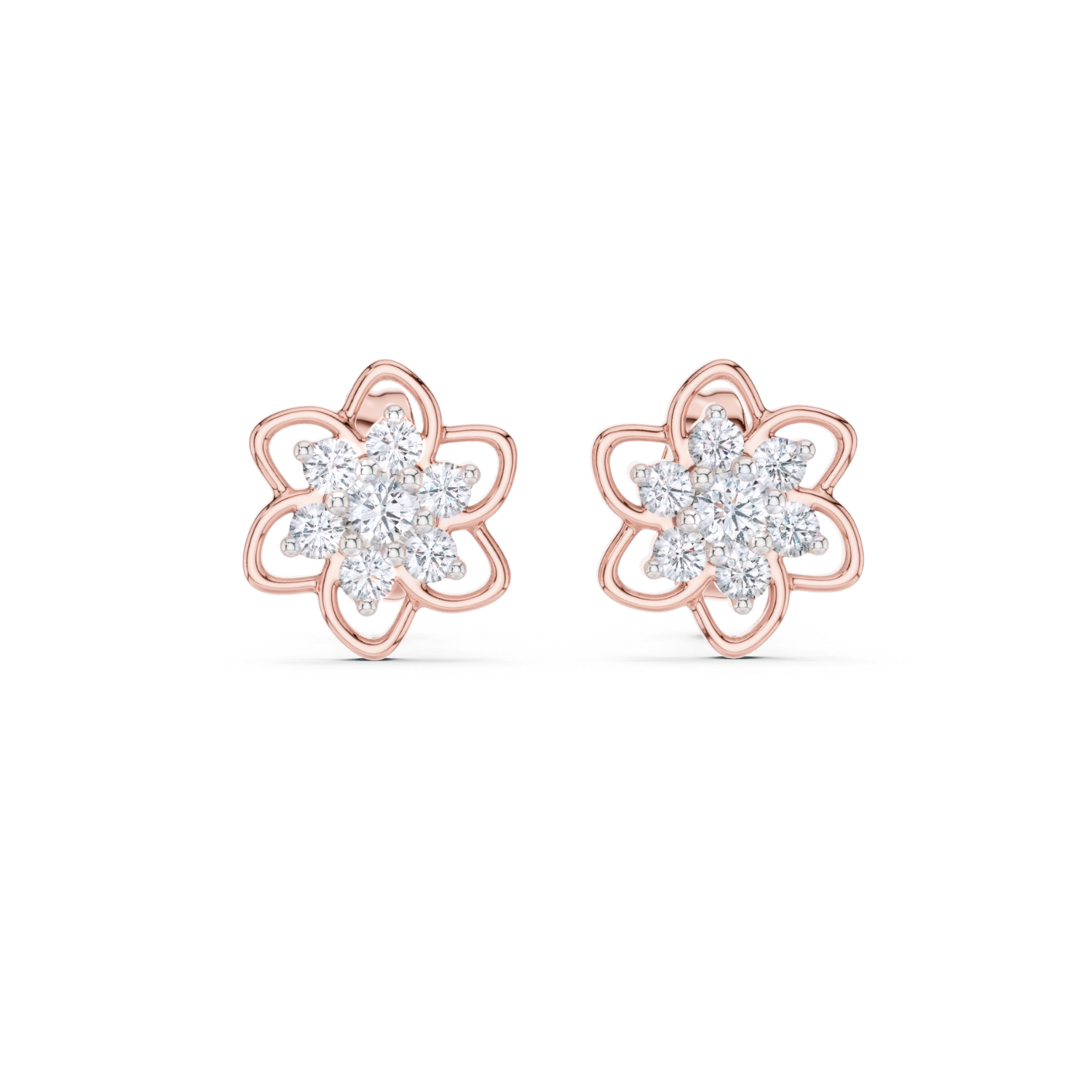 Blossom Brilliance Diamond Earrings