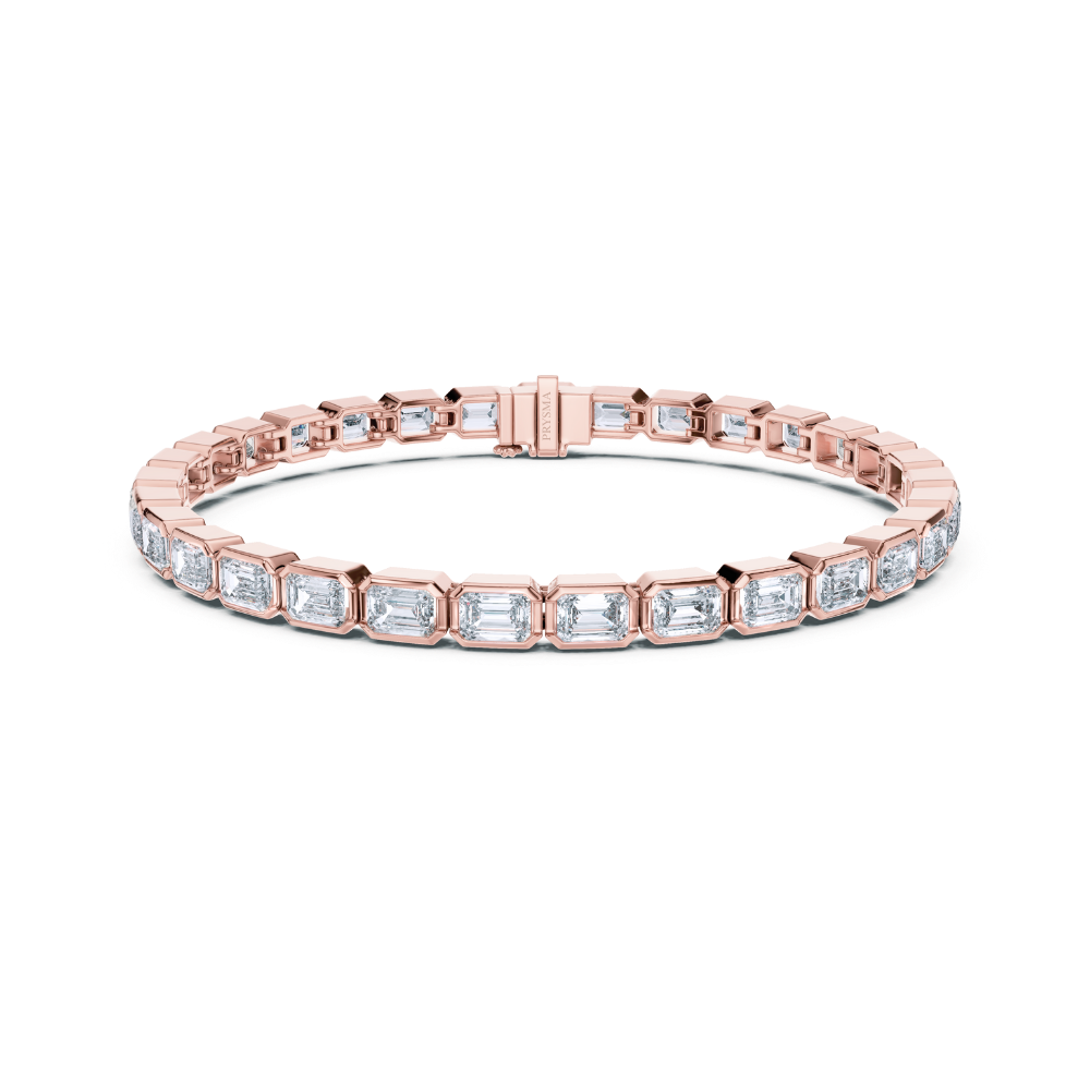 Regalia Emerald-Cut Diamond Tennis Bracelet