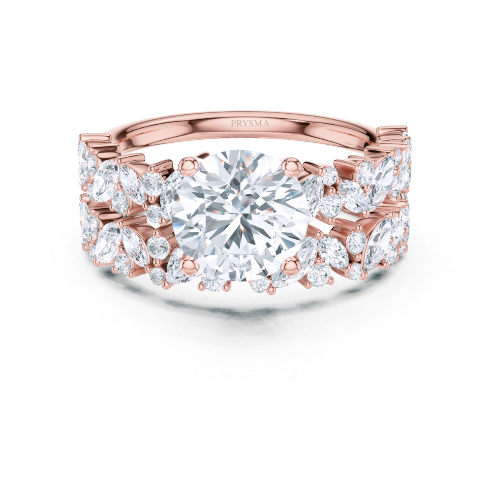 Regal Blossom Diamond Ring