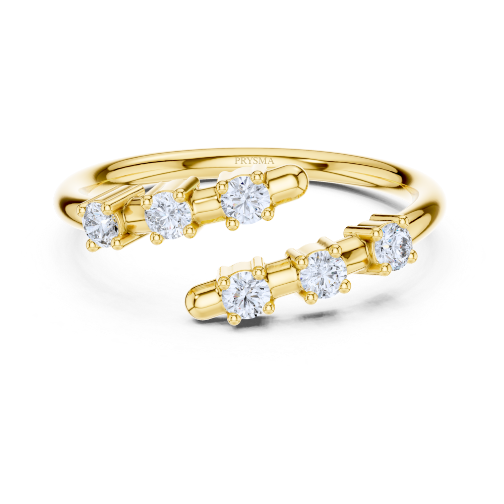 Eclipsera Open Diamond Ring