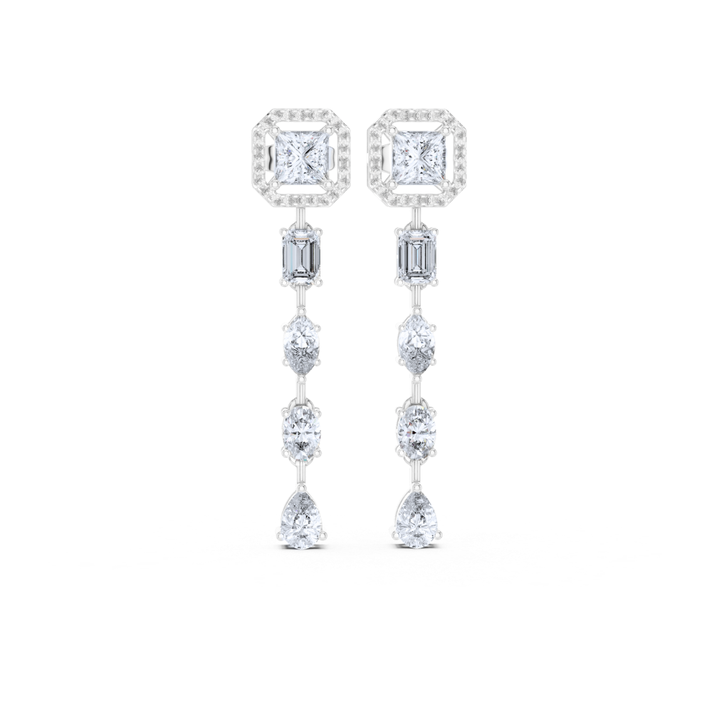 Celestial Cascade Drop Earrings