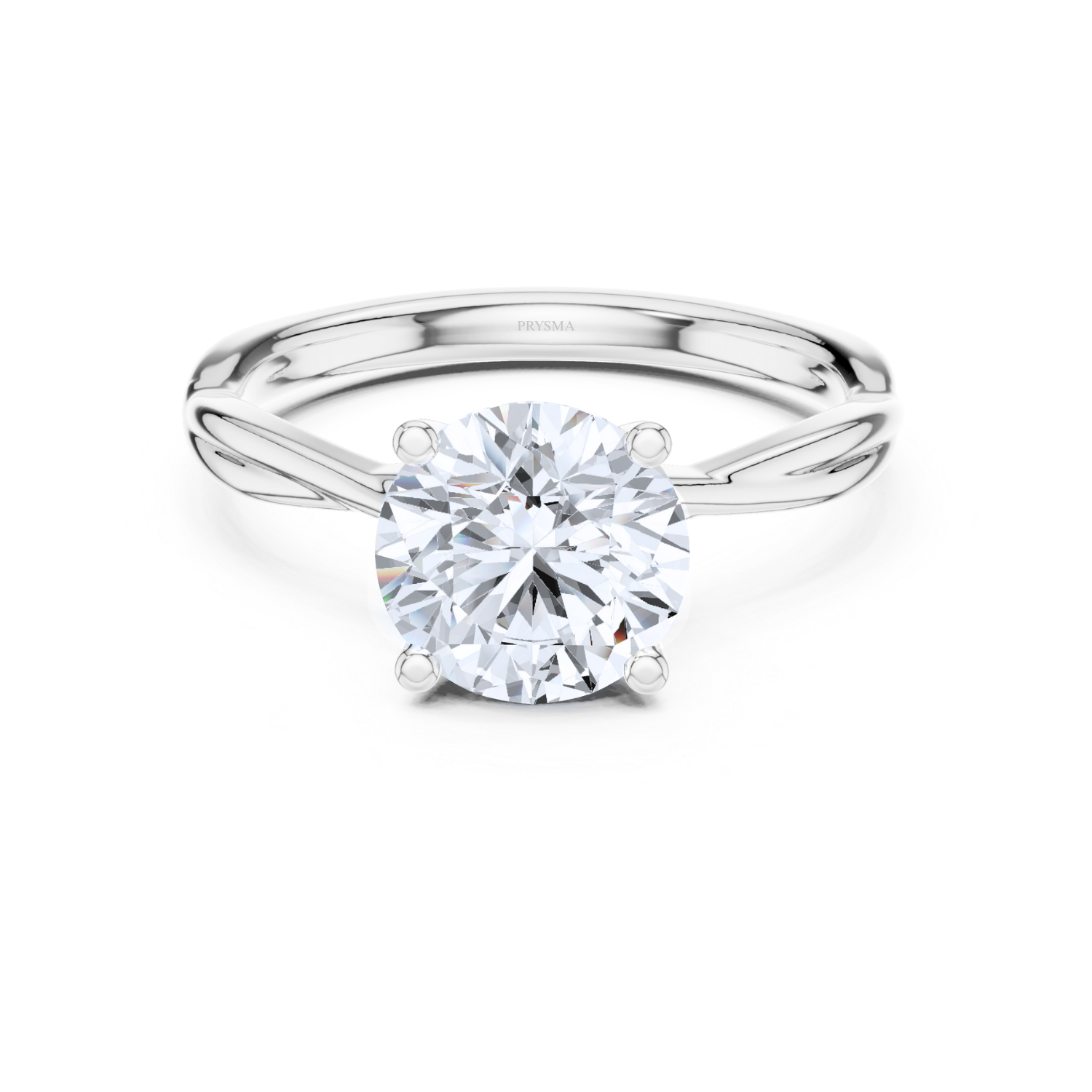 Timeless Elegance Round-Cut Solitaire Ring