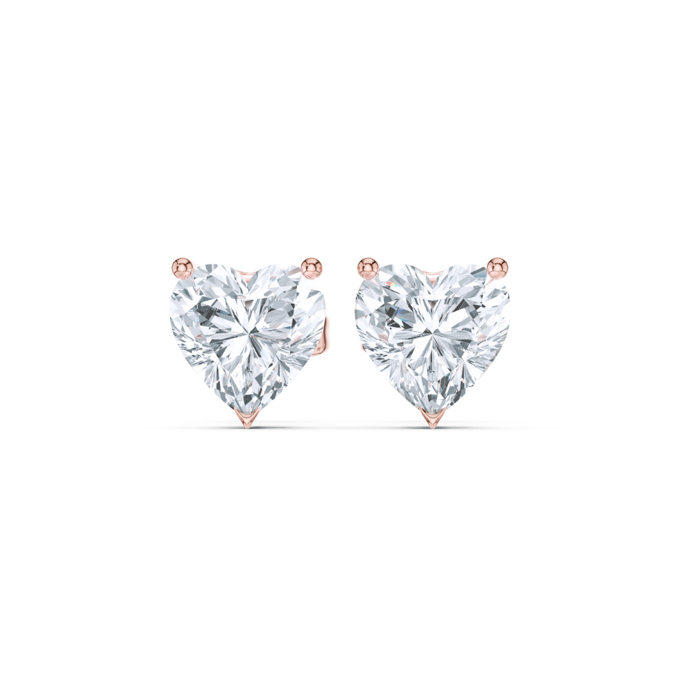 Forever Love Heart Studs
