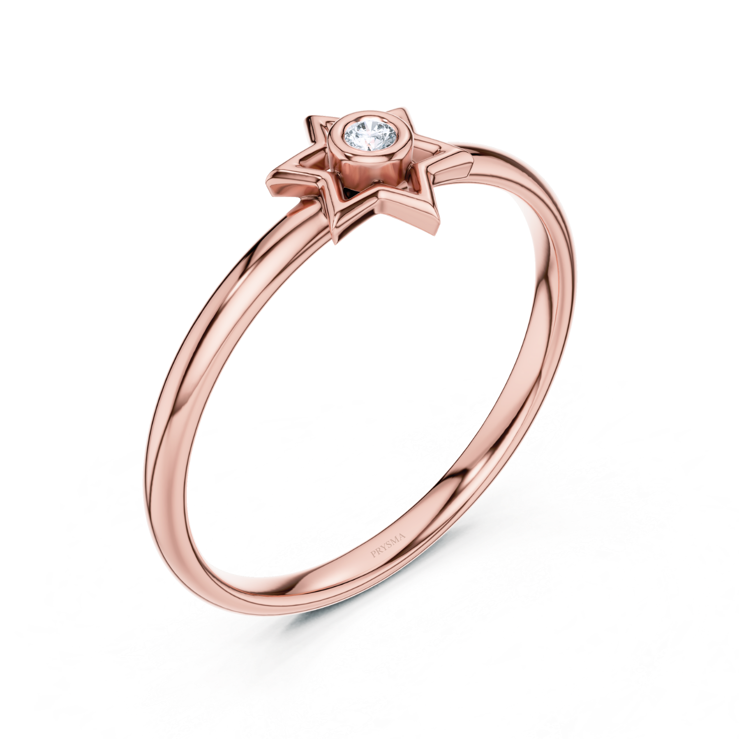 Celestial Star Diamond Ring