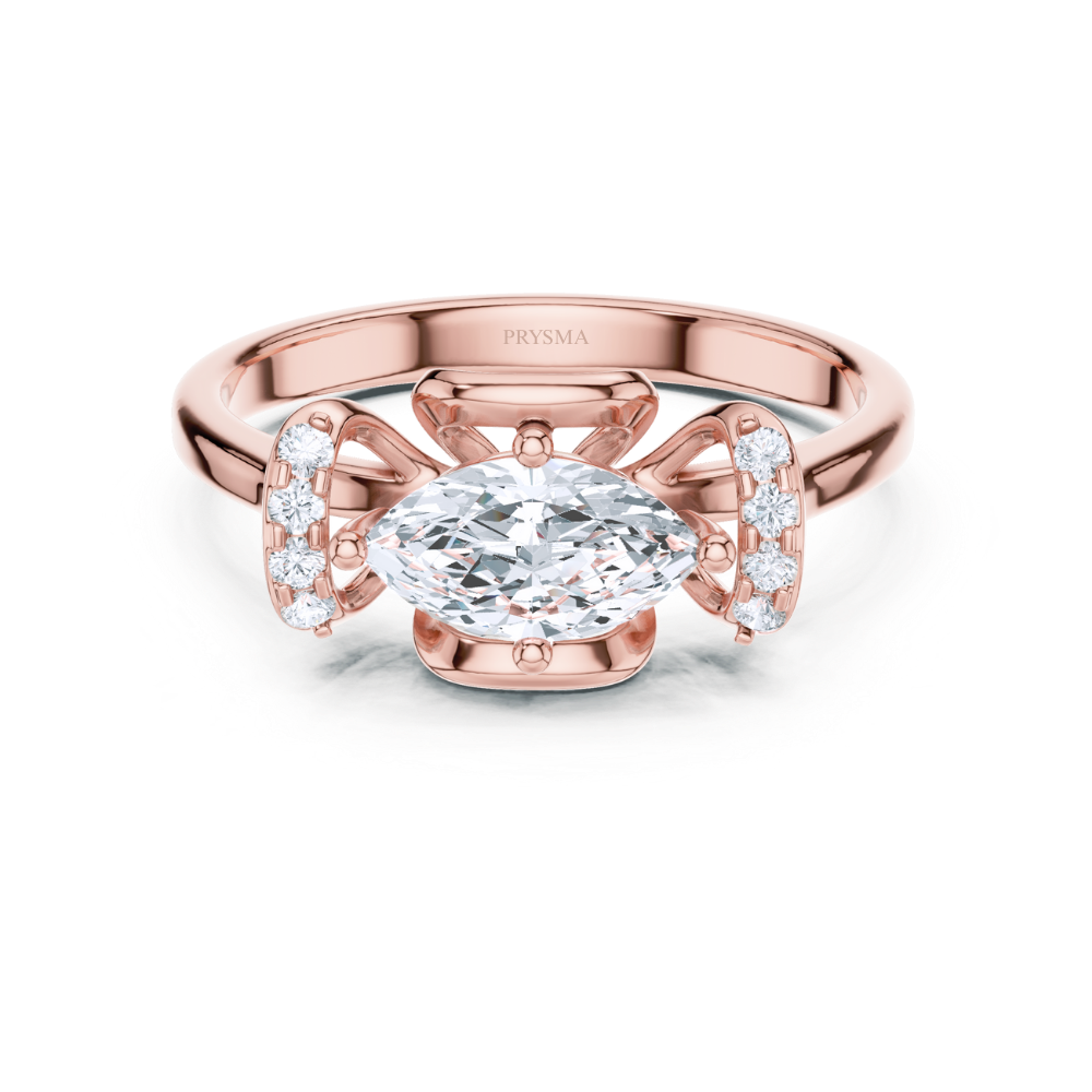 Marquise Radiance Embrace Ring
