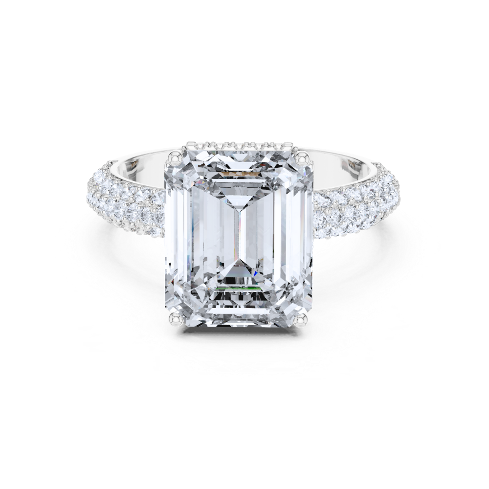 Lumiera Grandeur Emerald Ring