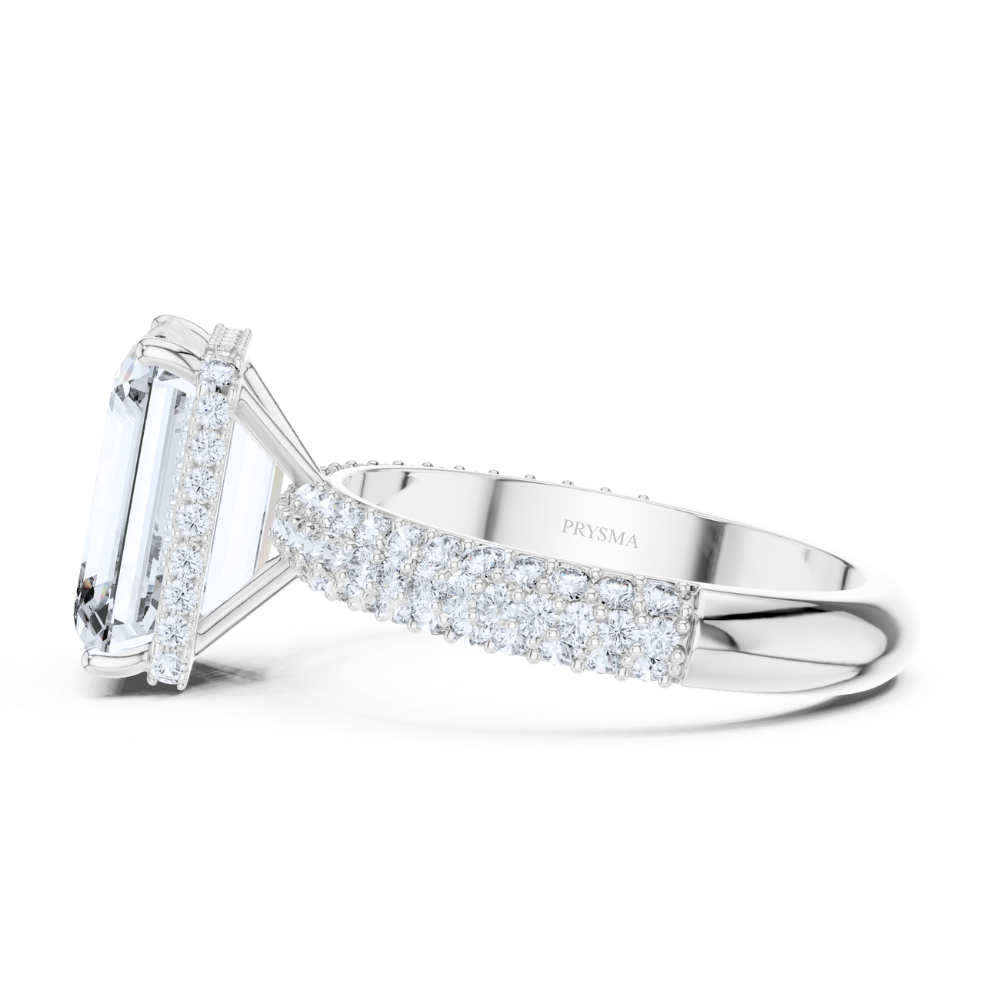 Lumiera Grandeur Emerald Ring