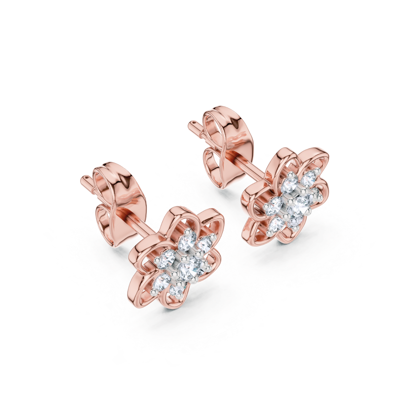 Blossom Brilliance Diamond Earrings