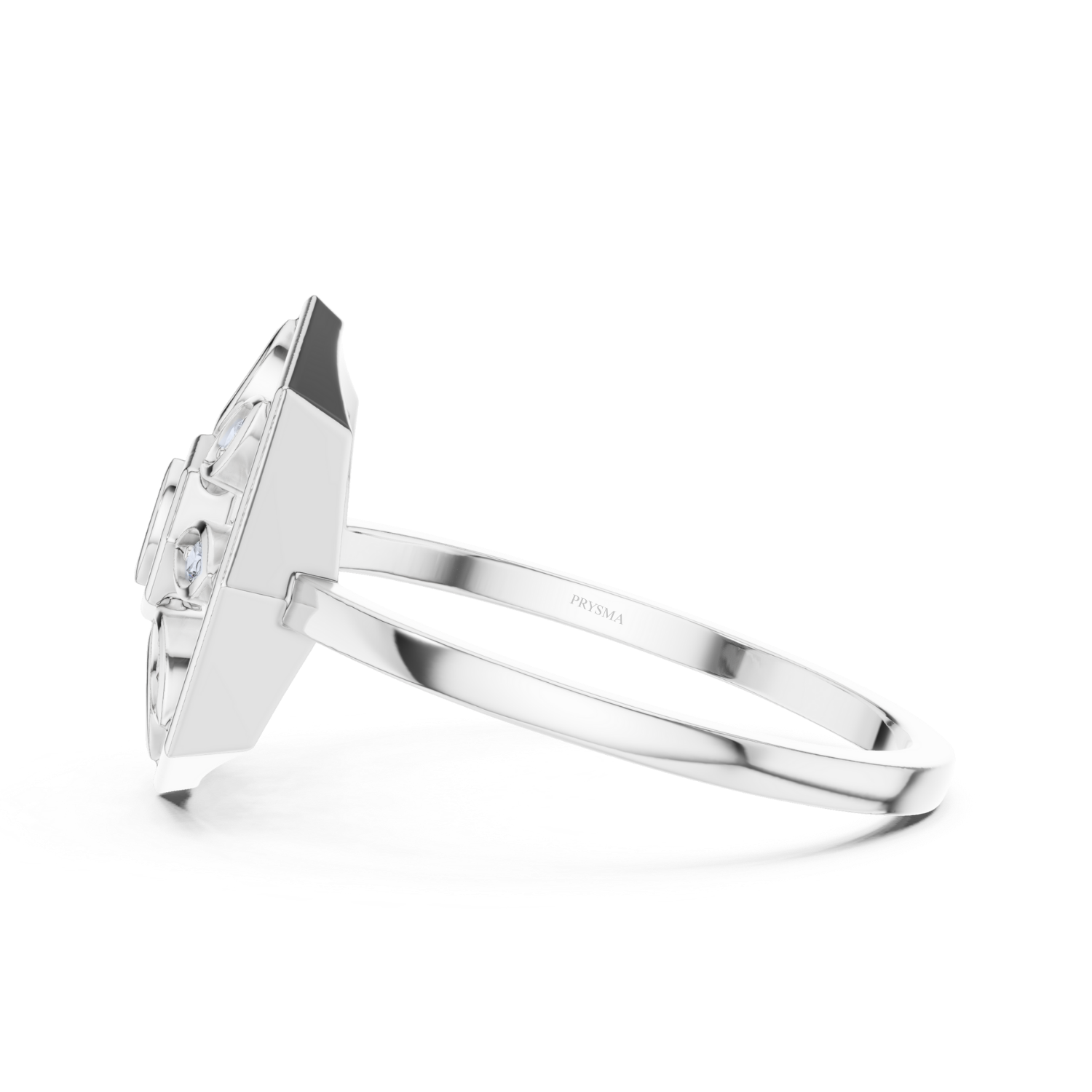 Blossom Radiant Diamond Ring