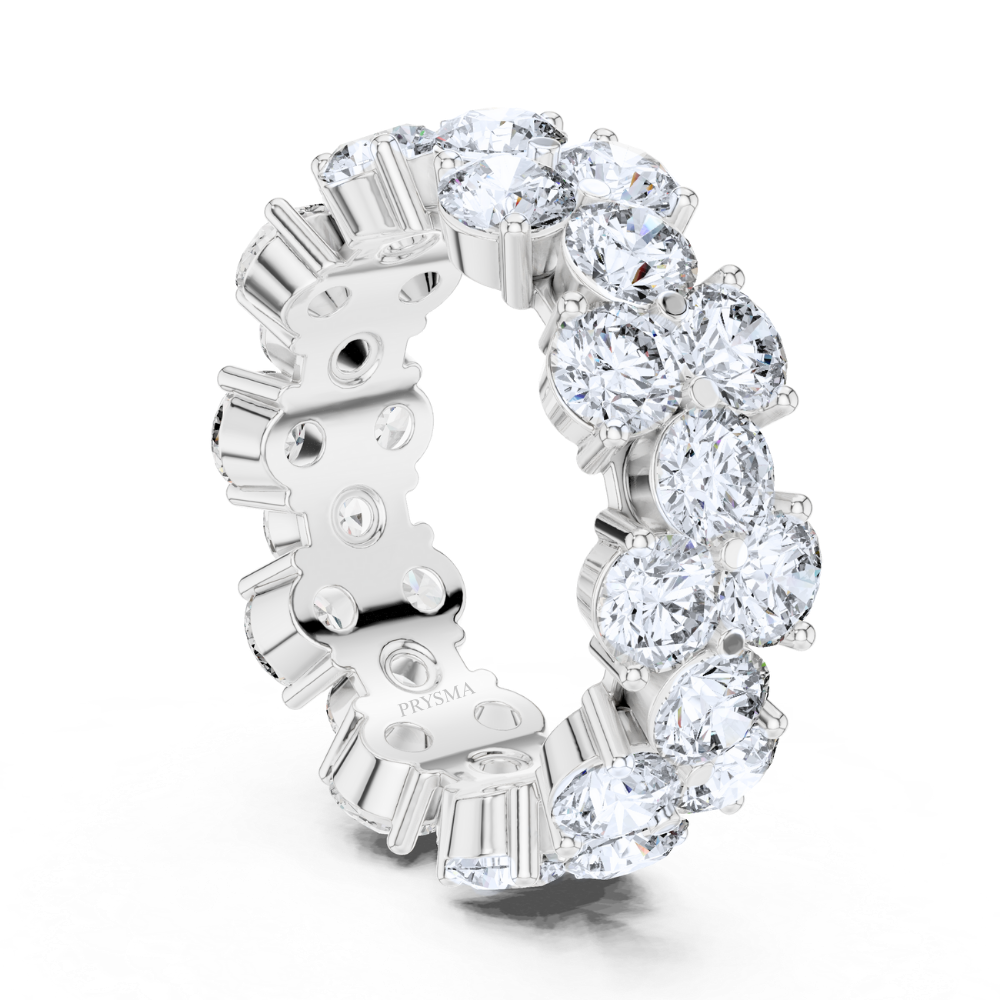 Celestial Cluster Eternity Ring