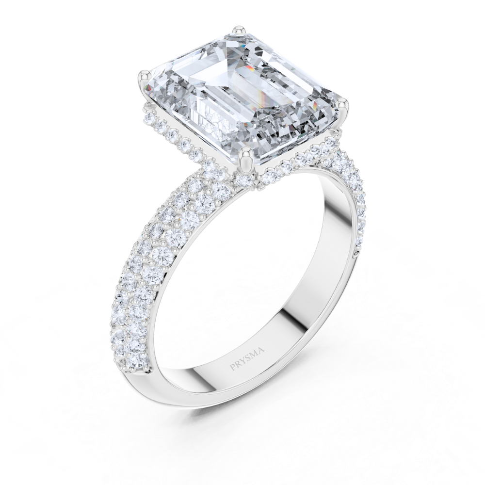 Lumiera Grandeur Emerald Ring