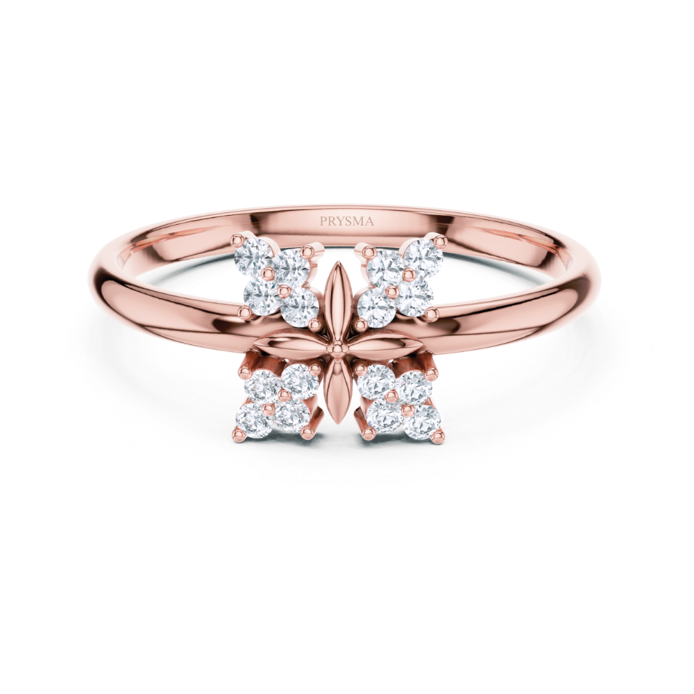 Aurelia Twin Bloom Ring
