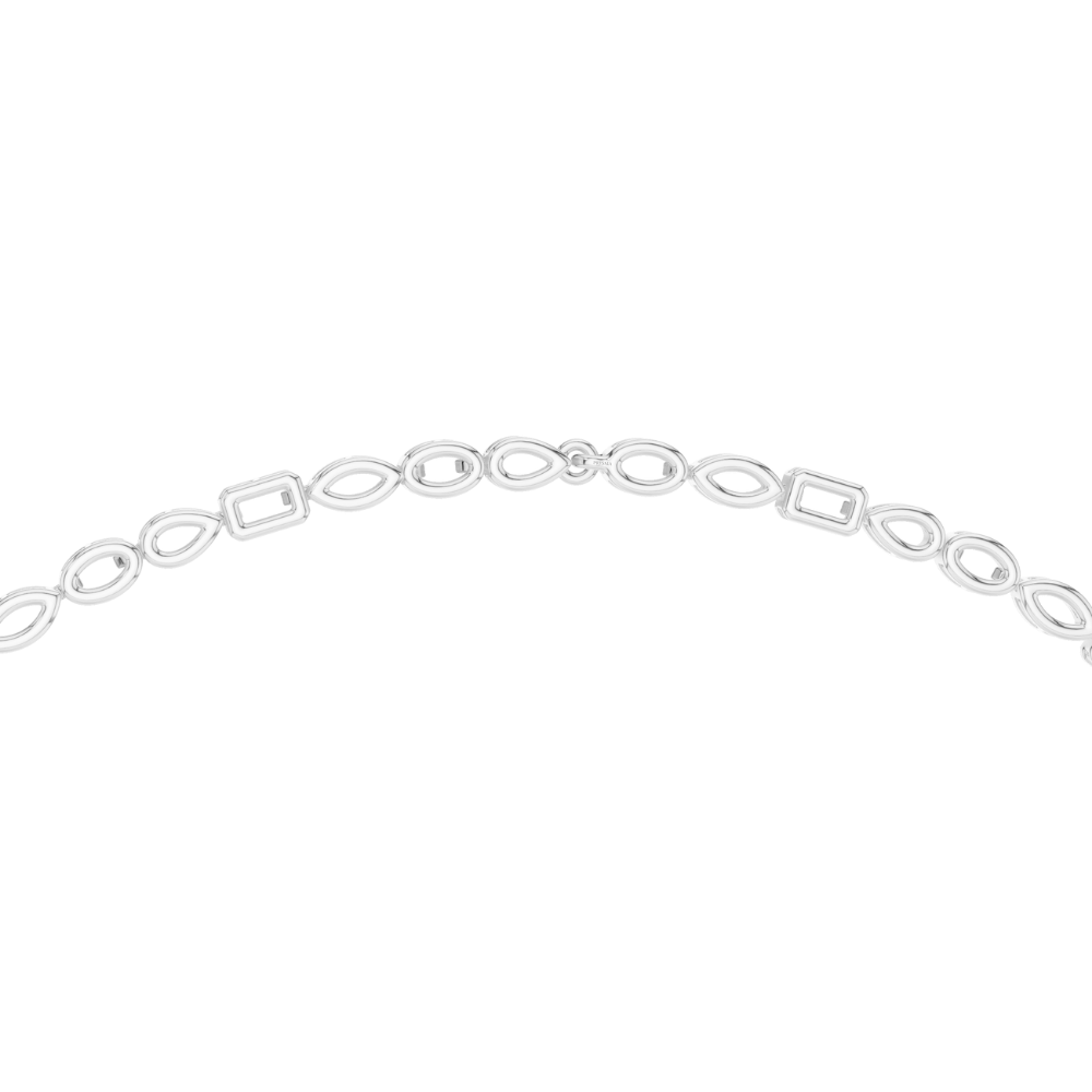 Lunara Halo Drop Necklace