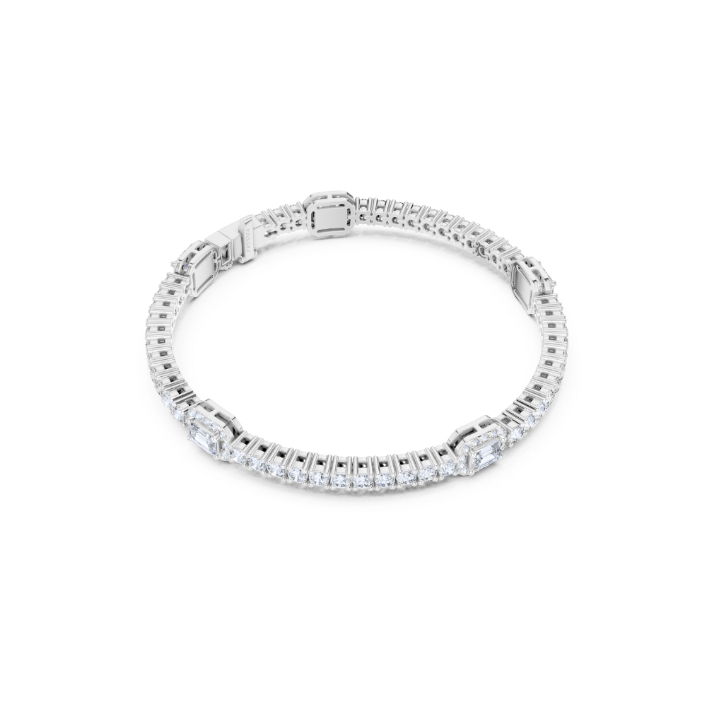 Heirloom Emerald Halo Diamond Bracelet