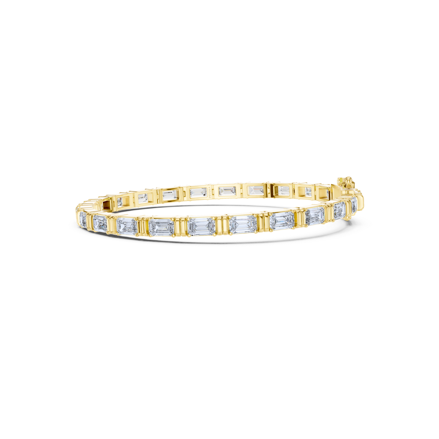 Emerald Diamond Tennis Bracelet