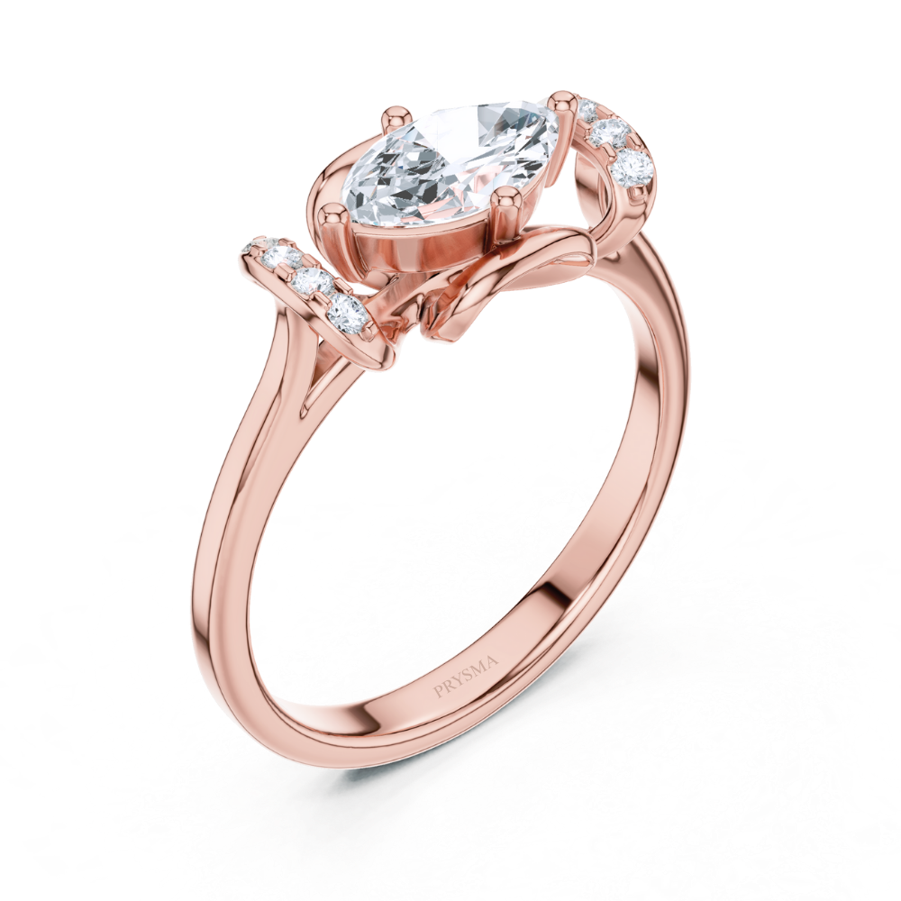 Marquise Radiance Embrace Ring