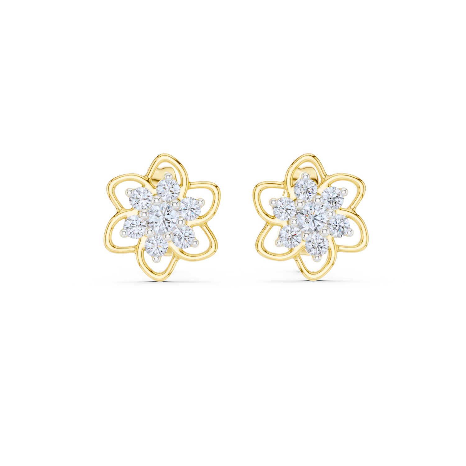 Blossom Brilliance Diamond Earrings