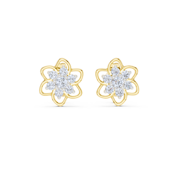 Blossom Brilliance Diamond Earrings