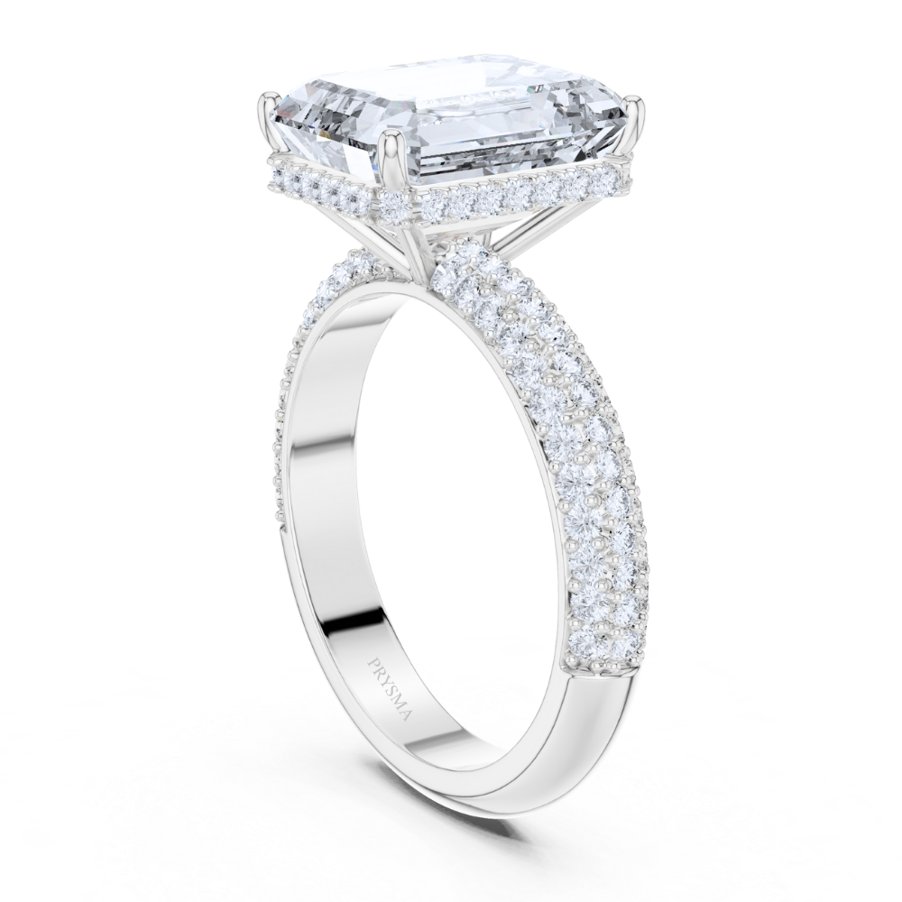 Lumiera Grandeur Emerald Ring