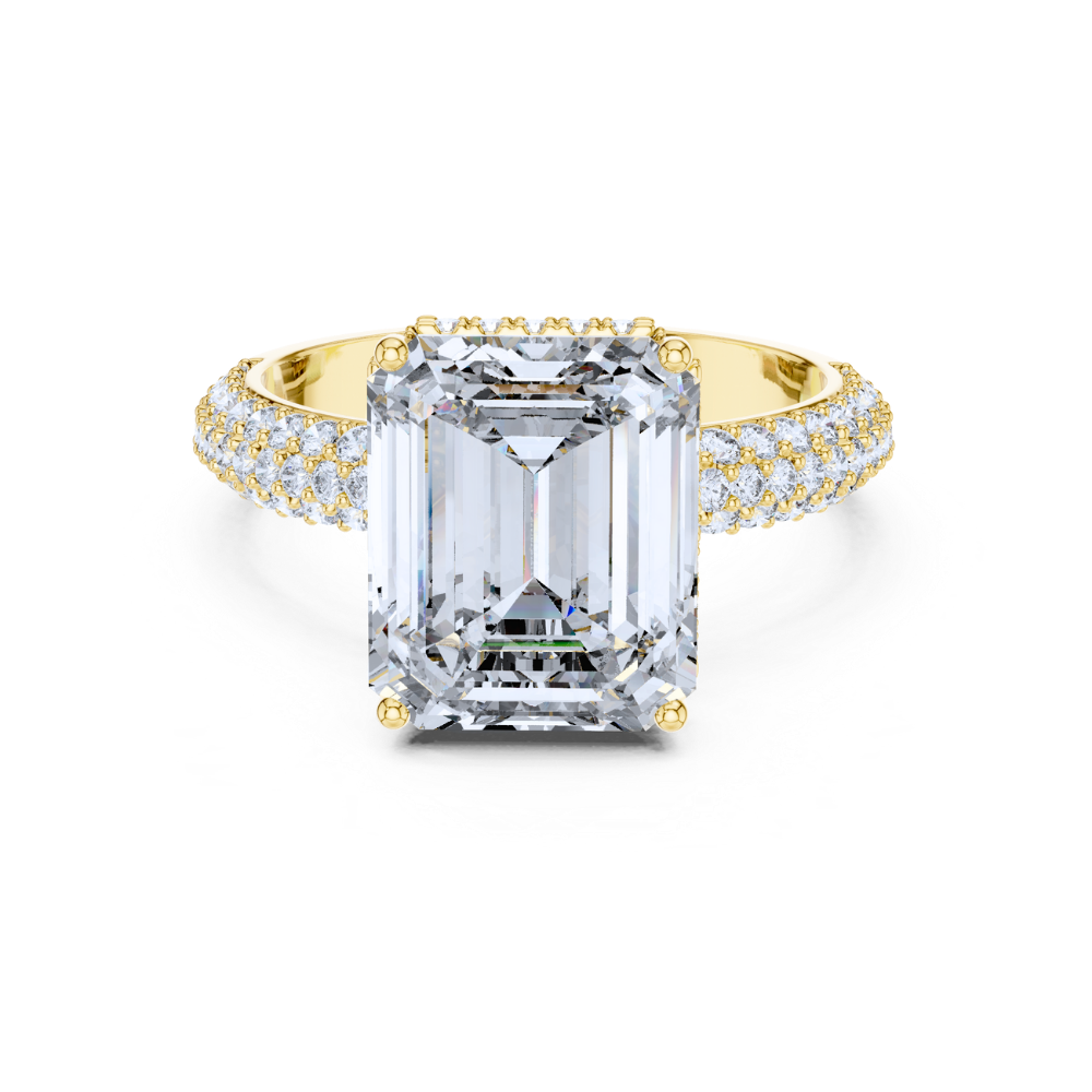 Lumiera Grandeur Emerald Ring