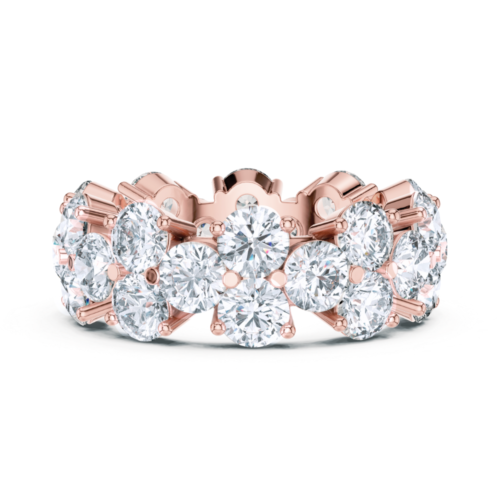 Celestial Cluster Eternity Ring