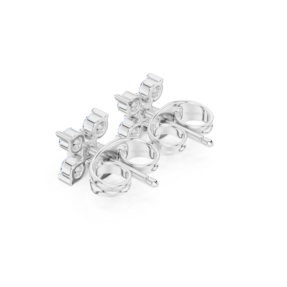 Classic Quad Sparkle Studs