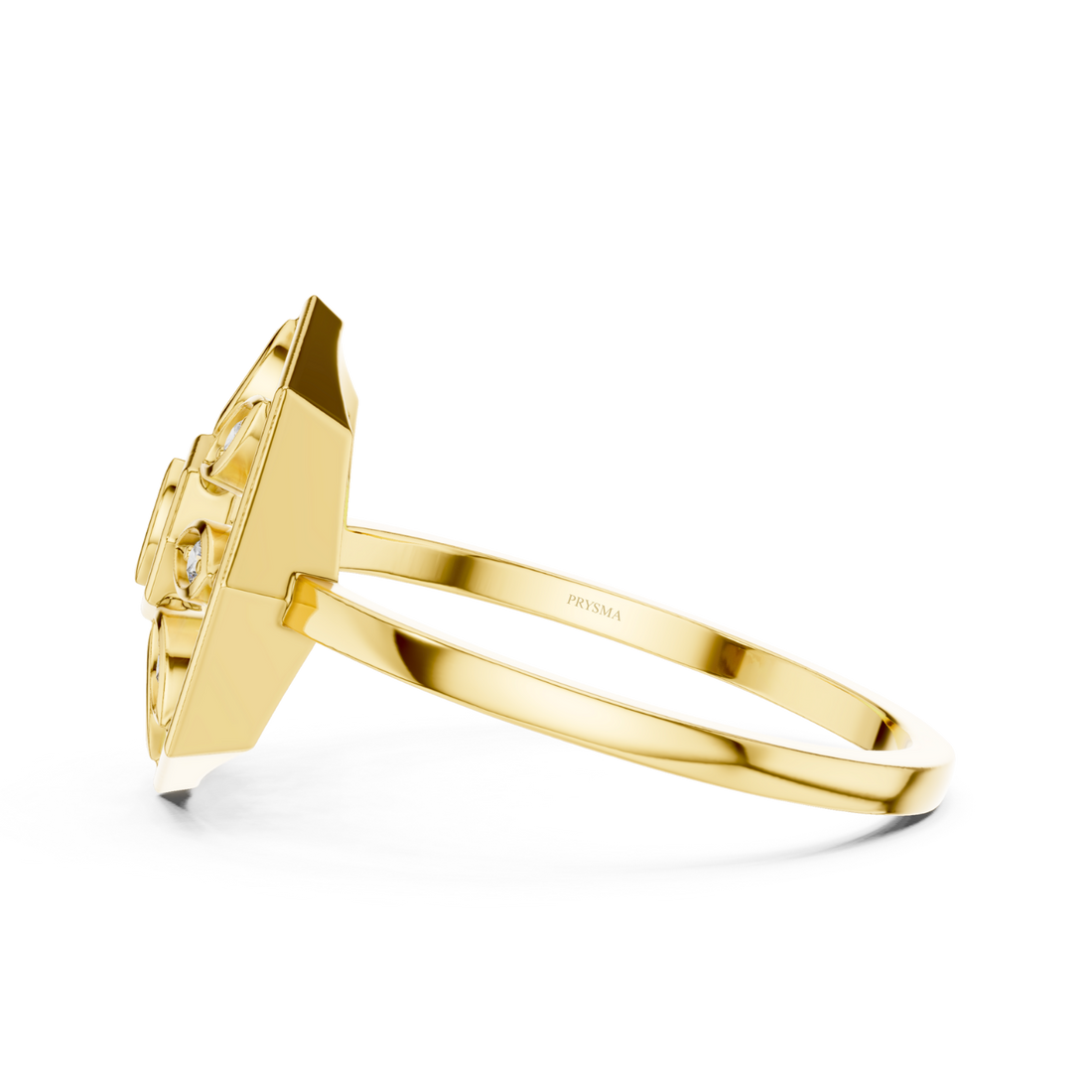 Blossom Radiant Diamond Ring