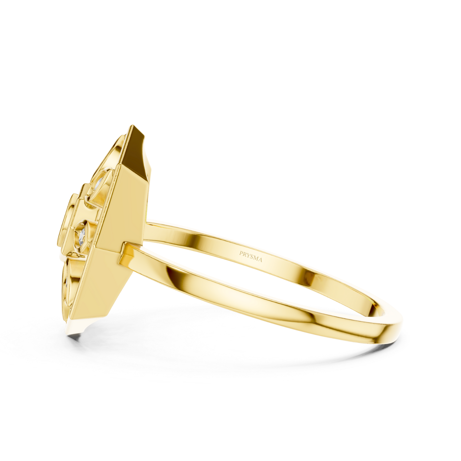 Blossom Radiant Diamond Ring